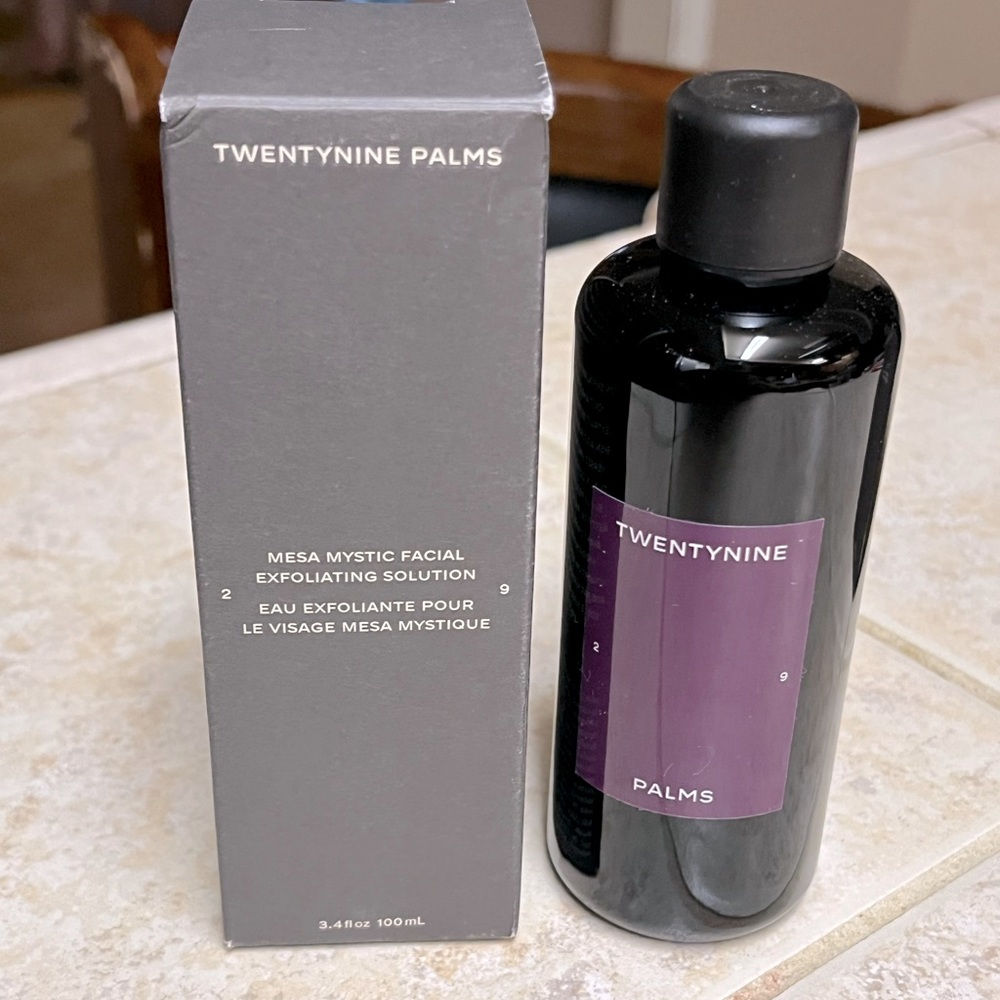 NIB Twentynine Palms Facial Exfoliating Solution